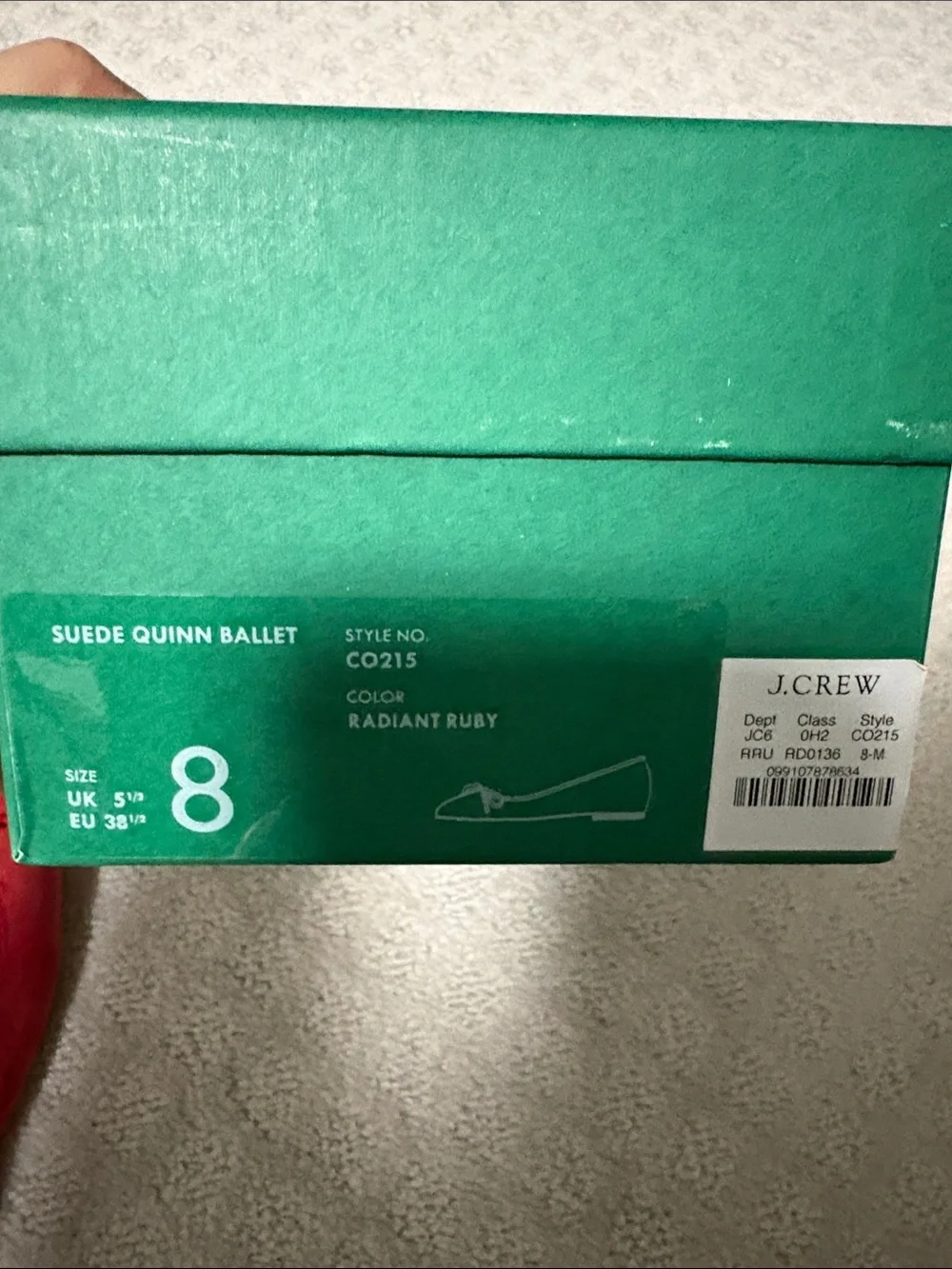 J. Crew suede Quinn Ballet Flats - Picture 13 of 17